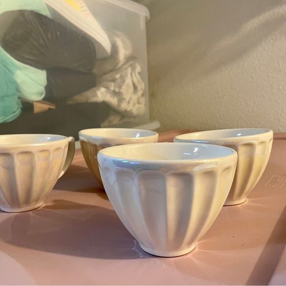 Anthropologie Home Luster Latte Mermaid Mug Bundle (4pc) - Picture 2 of 7